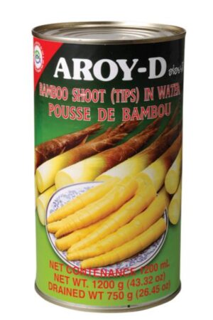 Bamboo Shoots Tips </br></br><span id= "product"> 12 x 43.32 oz </br> Canned </br> CB705 </br> AROY-D</span>