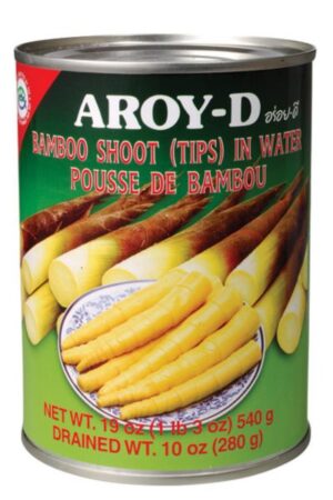 Bamboo Shoots Tips </br></br><span id= "product"> 24 x 19 oz </br> Canned </br> CB735 </br> AROY-D</span>