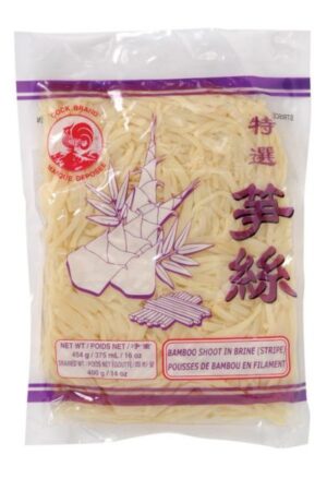 Bamboo Shoots Strips </br></br><span id= "product"> 36 x 16 oz </br> Vacuum Pack </br> CB738 </br> COCK</span>