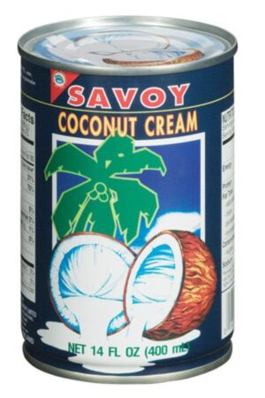 Coconut Cream </br></br><span id= "product"> 24 x 14 oz </br> Canned </br> CC042 </br> SAVOY</span>