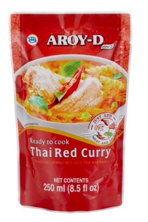 Red Curry </br></br><span id= "product"> 12 x 8.5 oz </br> Canned </br> CS002 </br> AROY-D</span>