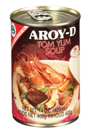 Tom Yum Soup </br></br><span id= "product"> 24 x 14 oz </br> Canned </br> CS030 </br> AROY-D</span>