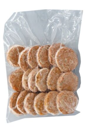 Frozen Fried Fish Cake </br></br><span id= "product"> 16 x 2 lbs </br> FA086B </br> White Swan</span>
