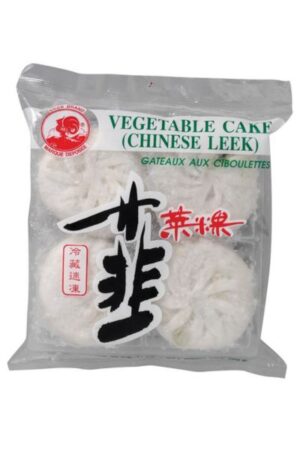 Frozen Vegetable Cake (Chinese Leek) </br></br><span id= "product"> 30 x 22 oz </br> FC005 </br> COCK</span>