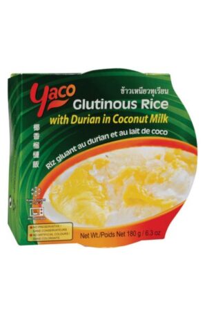 Frozen Glutinous Rice with Durian </br></br><span id= "product"> 12 x 6.3 oz </br> FC006 </br> Yaco</span>