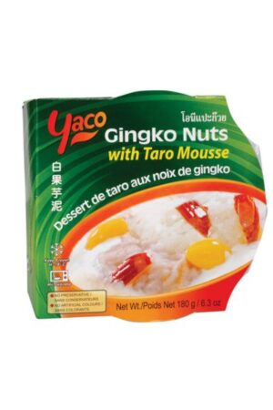 Frozen Gingko Nuts with Taro Mousse </br></br><span id= "product"> 12 x 6.3 oz </br> FC007 </br> Yaco</span>