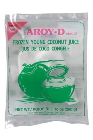 Frozen Coconut Juice </br></br><span id= "product"> 60 x 10 oz </br> Bag </br> FP008A </br> AROY-D</span>