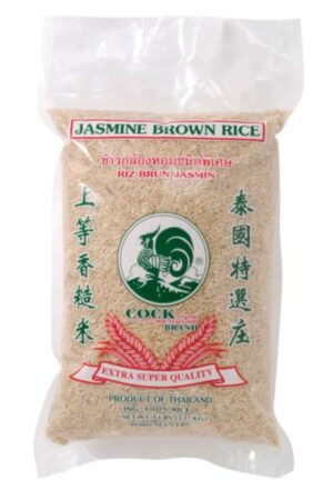 Jasmine Brown Rice </br></br><span id= "product"> 10 x 5 lbs </br> Bag </br> RR008 </br> COCK</span>