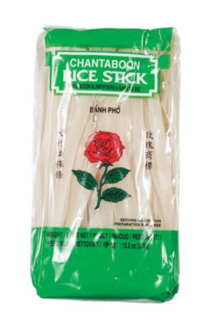 Rice Stick (M) </br></br><span id= "product"> 30 x 13.2 oz </br> Bag </br> RS012 </br> Rose</span>