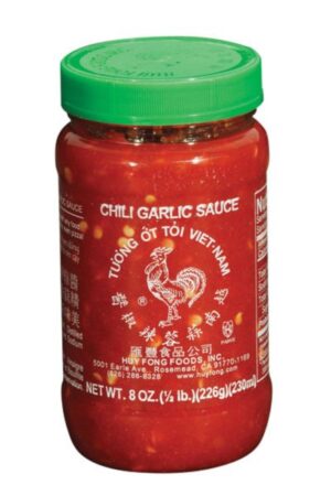 Chili Garlic Sauce </br></br><span id= "product"> 24 x 8 oz </br>Glass Bottle </br> SC101 </br> COCK</span>