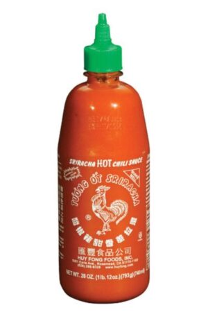 Sriracha Chili </br></br><span id= "product"> 12 x 28 oz </br> Plastic Bottle </br> SC150 </br> Huy Fong</span>
