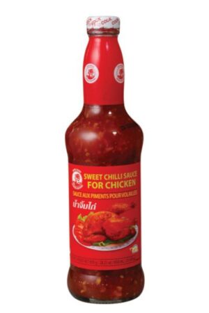 Sweet Chili Sauce for Chicken </br></br><span id= "product"> 12 x 28 oz </br> Glass Bottle </br> SC203 </br> COCK</span>