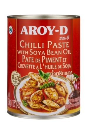 Chili Paste with Bean Oil </br></br><span id= "product"> 4 x 3000 g </br> Plastic tub </br> SC603 </br> AROY-D</span>