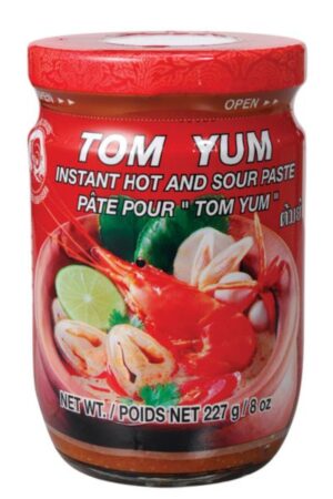 Tom Yum Paste </br></br><span id= "product"> 24 x 8 oz </br> Glass Jar </br> SC700 </br> COCK</span>