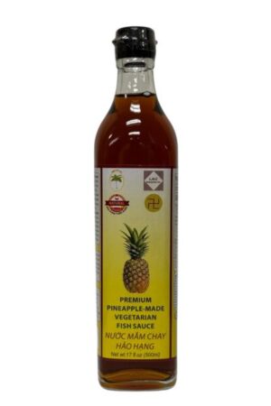 Fish Sauce-Pineapple Vegetarian </br><span id= "product"></br> 12 x 500 mL </br> Glass Bottle </br> SF013 </br> PT MN Brand</span>