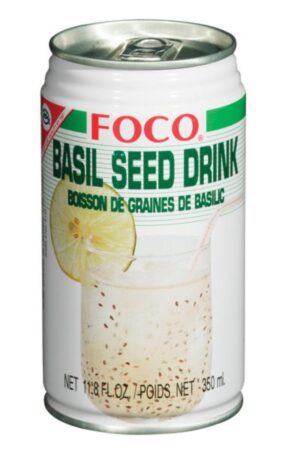 Basil Seed Drink </br></br><span id= "product"> 24 x 11.8 oz </br> Canned </br> WC041 </br> FOCO</span>