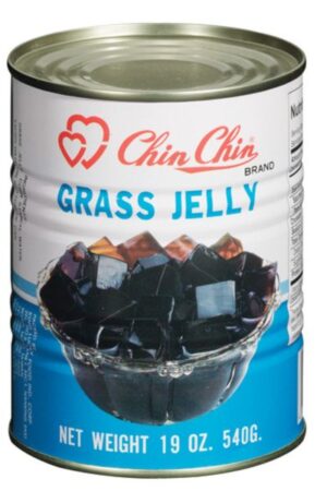 Grass Jelly </br></br><span id= "product"> 12 x 19 oz</br> Canned </br> WC507A </br> Chin Chin</span